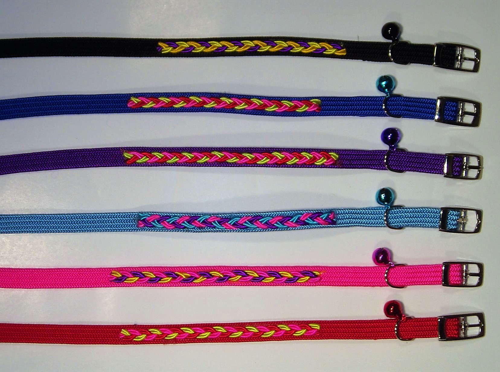 Stretchy Cat Collar with Design - 10mm