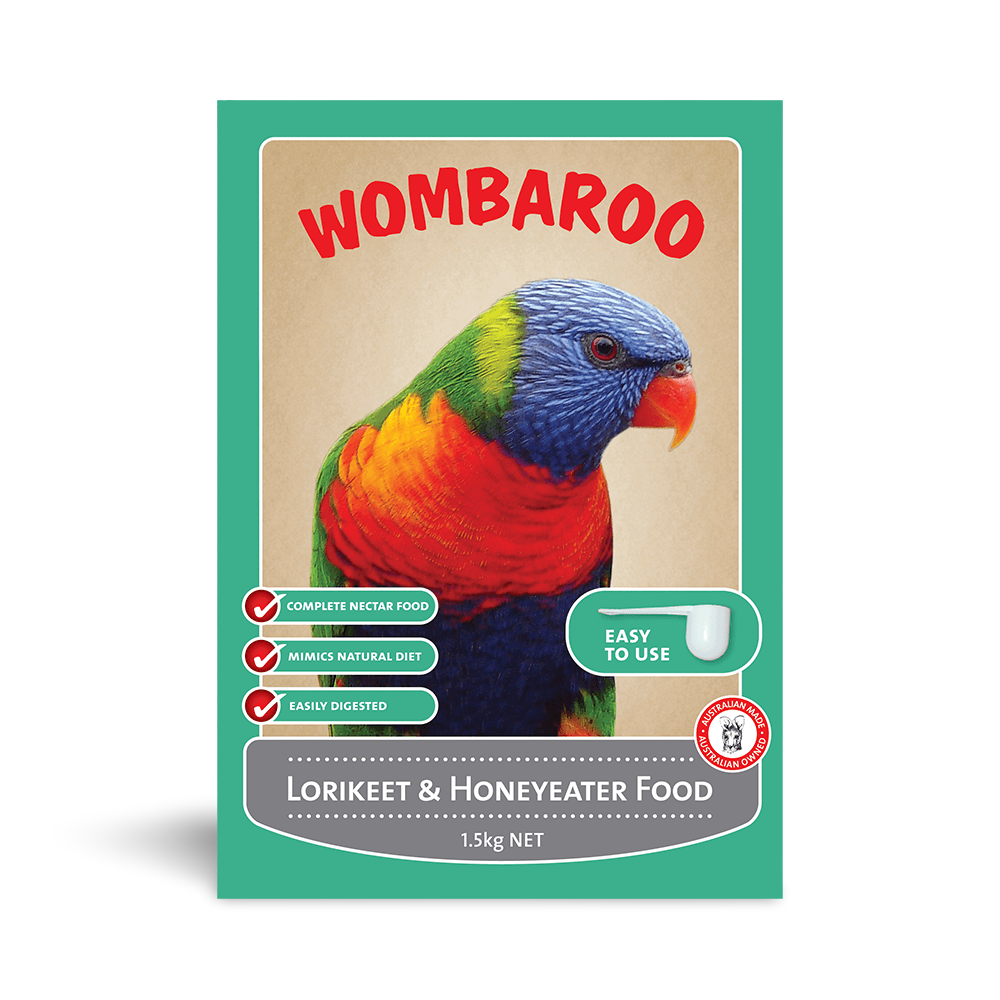 Wombaroo Lorikeet & Honeyeater Food 300g